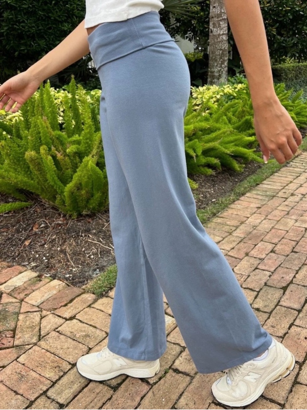 Brandy Melville Pricilla Pants | Blue Grey